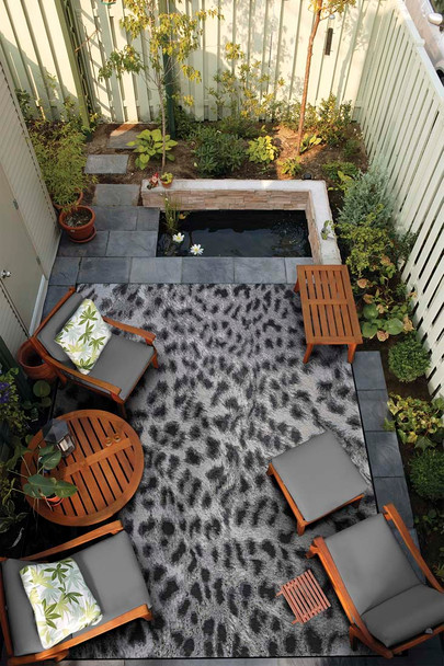 Couristan Dolce 5756 2002 Lynx Ivory-Charcoal Rug
