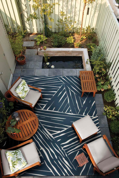 Couristan Dolce 7515 5105 Parquet Ink Rug