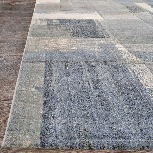 Couristan Easton 6389 5782 Shadows Blue Ash Rug