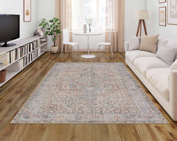 Couristan Imperial V003 1003 Asiatic Bluehaze Rug