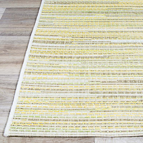 Couristan Monaco 7847 1023 Alassio Sand Sea Mist Lemon Rug