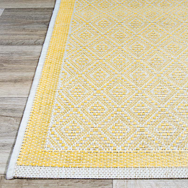 Couristan Monaco 7949 1683 Sea Pier Sand Lemon Rug
