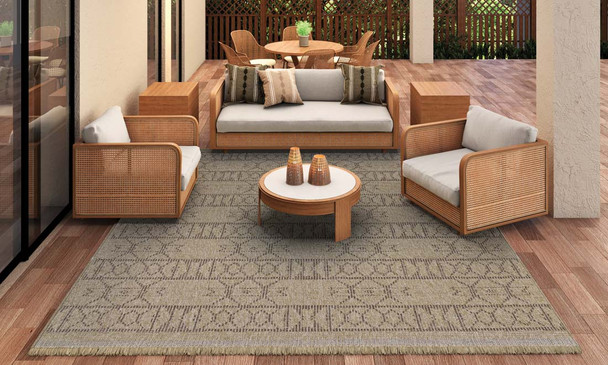 Couristan Naturalistic 3704 1001 Adobe Natural Brown Rug
