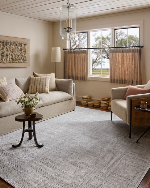 Loloi Hollis HOL-01 Grey Ivory Rug