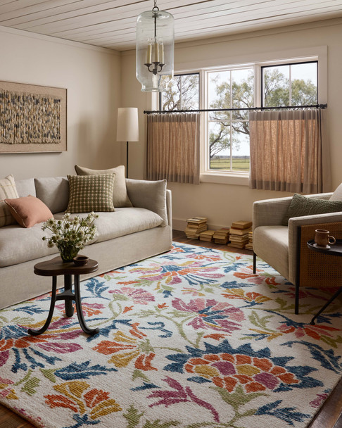 Loloi Tilly TIL-02 Ivory Multi Rug
