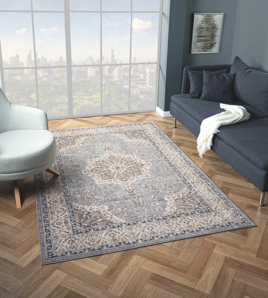 United Weavers Armada  4545 21161 Enterprise Blue Rug