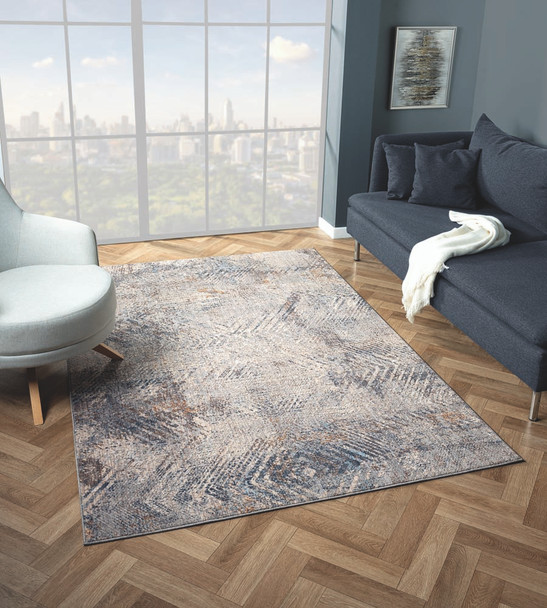 United Weavers Armada  4545 21461 Fulton Blue Rug