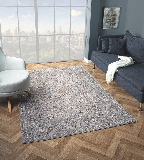 United Weavers Armada  4545 21561 Clermont Blue Rug