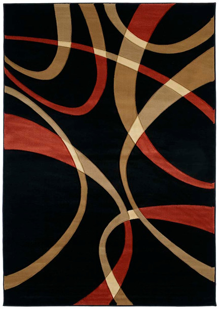 United Weavers Contours 510 21329 La Chic Terracotta Rug