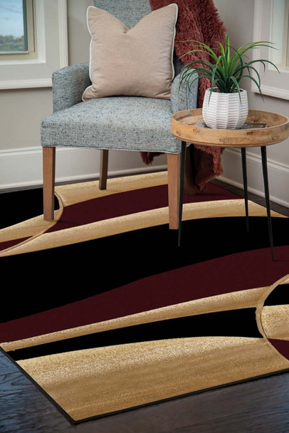 United Weavers Contours 510 22834 Avalon Burgundy Rug
