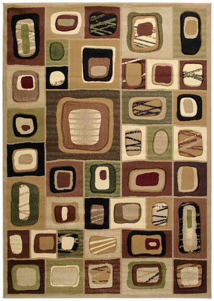 United Weavers Contours 510 23359 Marrakesh Toffee Rug