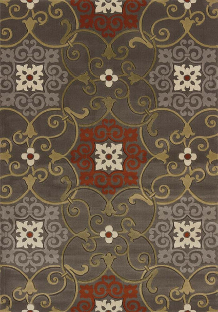 United Weavers Contours 702 28772 Julep Grey Rug