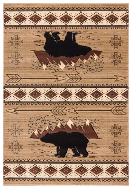 United Weavers Cottage 2055 41826 Timberland Beige Rug