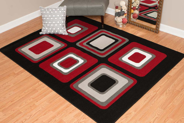 United Weavers Dallas 851 10330 Spaces Red Rug