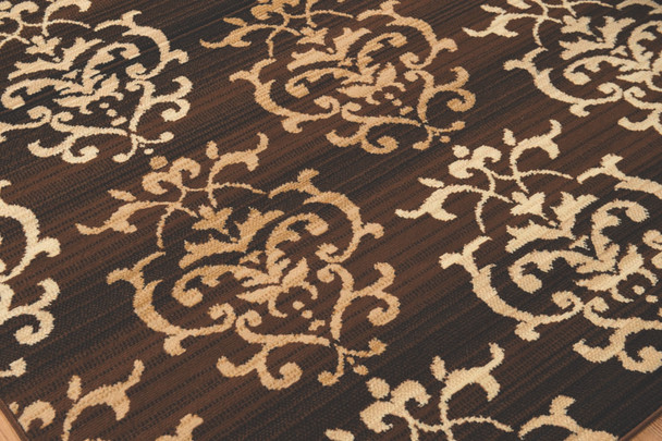 United Weavers Dallas 851 10750 Countess Brown Rug