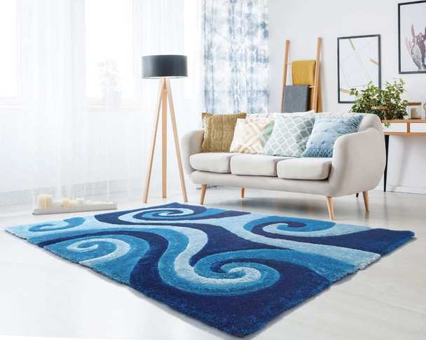 United Weavers Finesse 2100 21560 Chimes Blue Rug