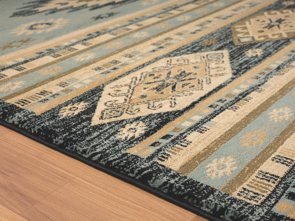 United Weavers Highlands 3115 60960 Eagle Eye Blue Rug