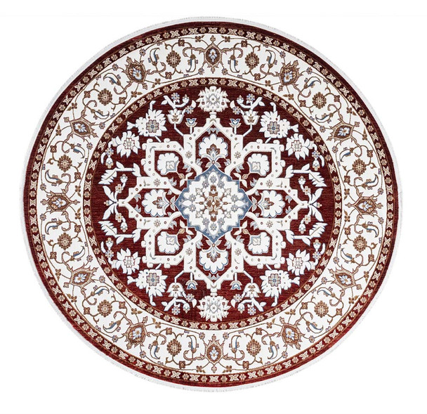 United Weavers Hudson 680 50334 Alex Burgundy Rug