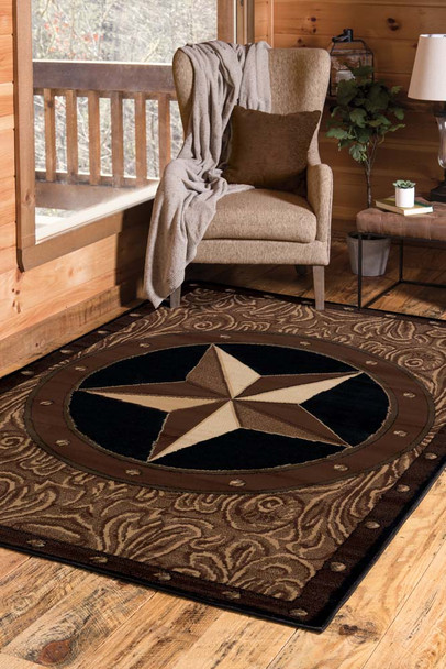 United Weavers Legends 910 4950 Ranch Star Multi Rug