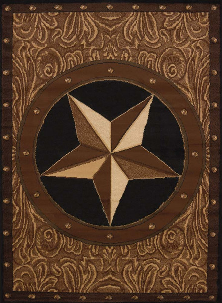 United Weavers Legends 910 4950 Ranch Star Multi Rug