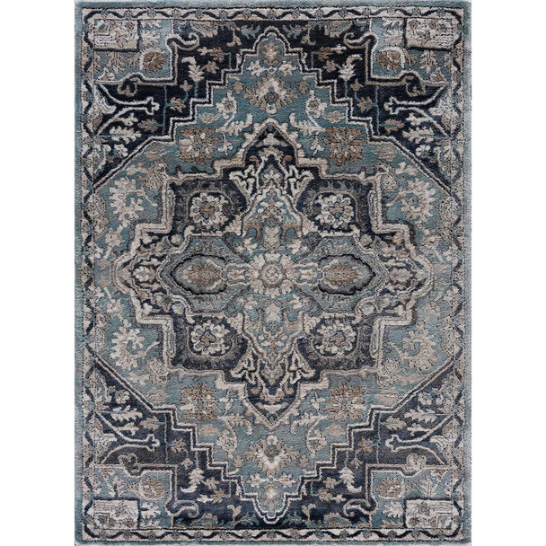 United Weavers Portsmouth 3110 40460 Ancient Land  Blue Rug