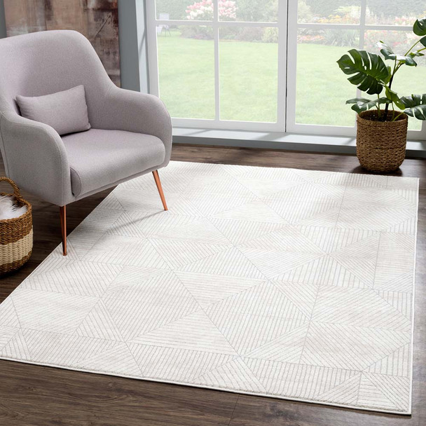 United Weavers Reserve 770 30399 Montana  White Rug