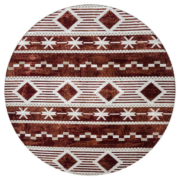 United Weavers Stratton 675 71534 Orchard Burgundy Rug