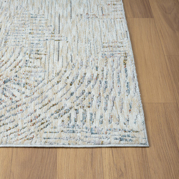 LR Home Allure 82465 Light Gray Ivory Rug