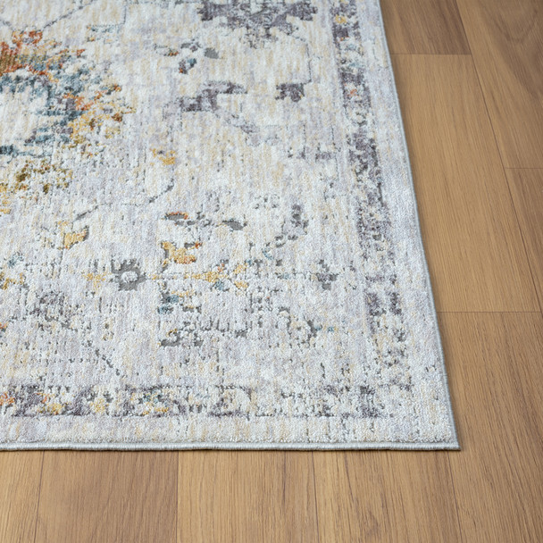 LR Home Allure 82470 Gray Blue Rug