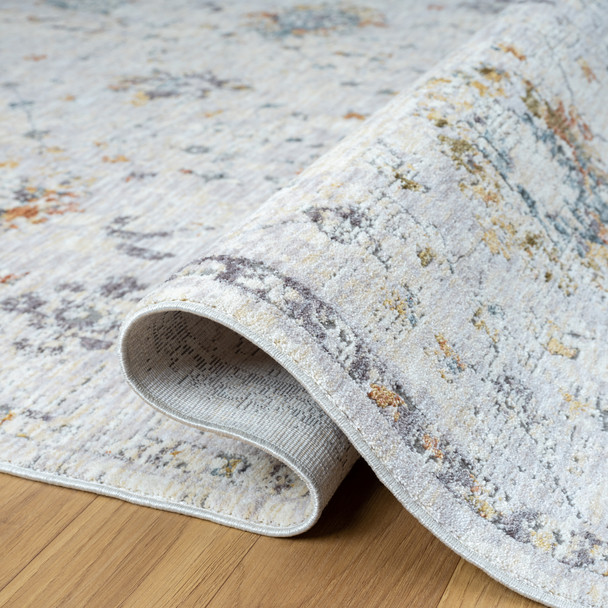 LR Home Allure 82470 Gray Blue Rug