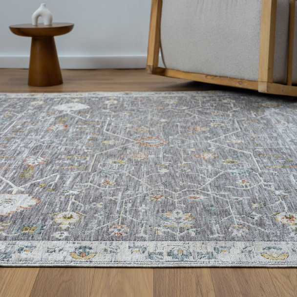 LR Home Allure 82471 Gray Ivory Rug