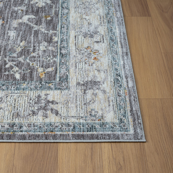 LR Home Allure 82473 Gray Blue Rug