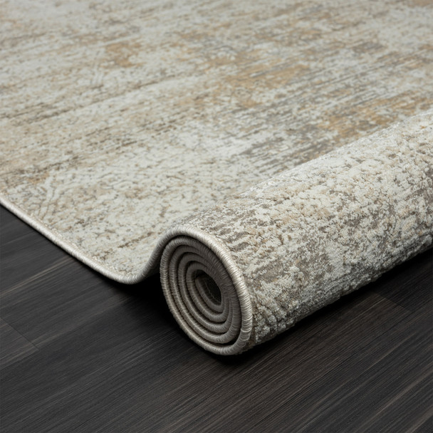 LR Home Brisbane 82283 Gray Beige Rug