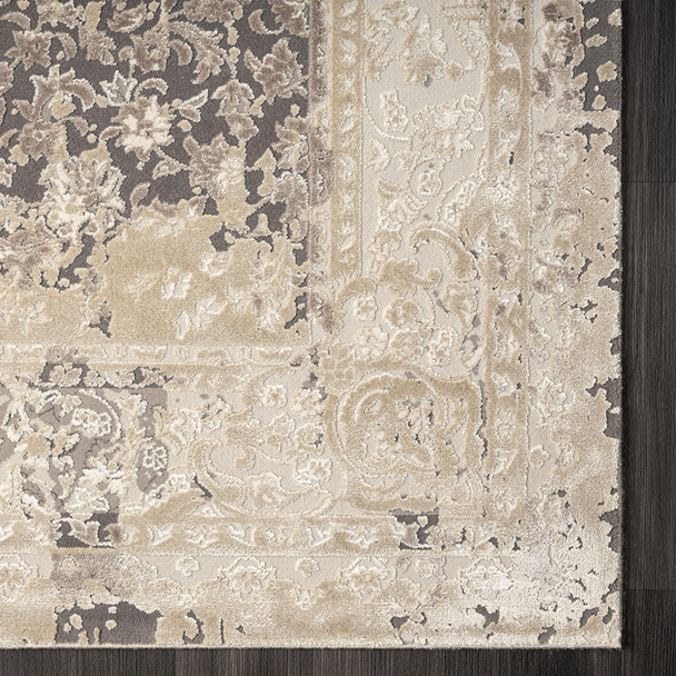 LR Home Cheshire 82121 Grey Rug