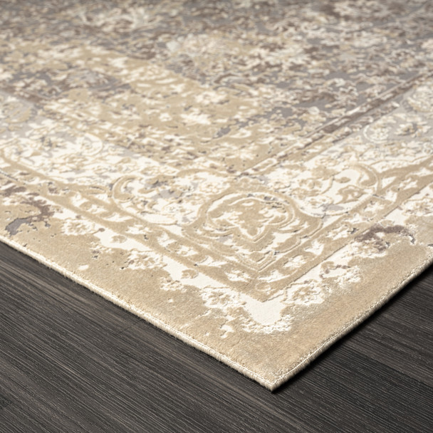 LR Home Cheshire 82121 Grey Rug