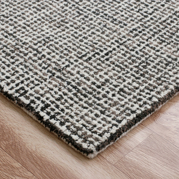 LR Home Criss Cross 81297 Gray Rug