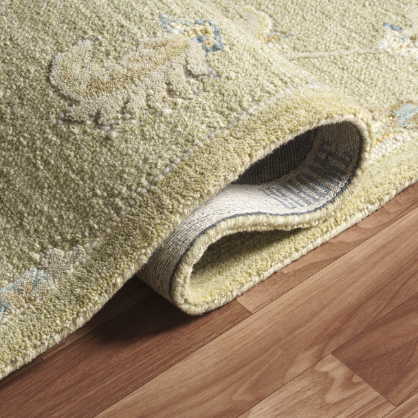 LR Home Dreamscape 82437 Tea Green Beige Rug