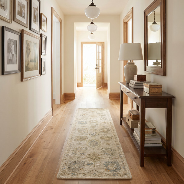 LR Home Dreamscape 82440 Cream Multi Rug