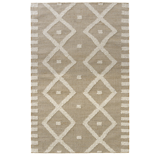 LR Home Geoblend 82522 Natural Ivory Rug