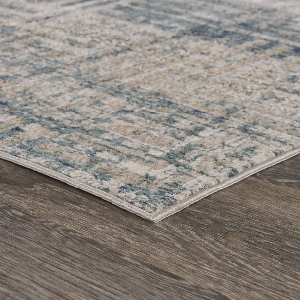 LR Home Imagine 81517 Cream Blue Ivory Rug