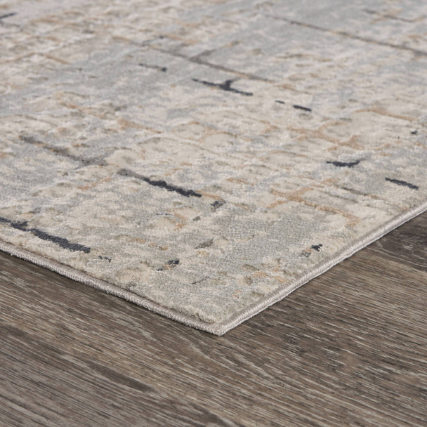 LR Home Imagine 81519 Gray Cream Taupe Rug