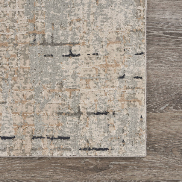 LR Home Imagine 81519 Gray Cream Taupe Rug