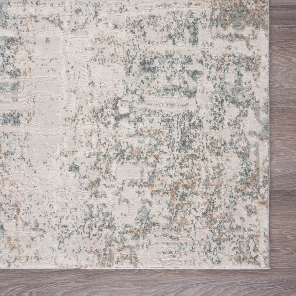 LR Home Michelle 81638 Gray Cream Blue Taupe Rug