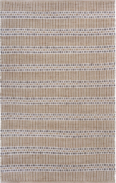 LR Home Natural Fiber 03376 Natural Gray Rug