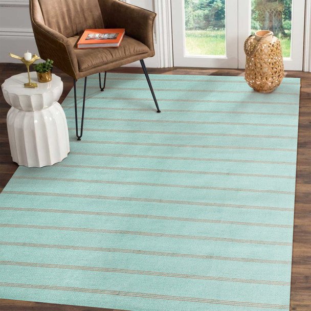 LR Home Hampton 03394 Light Green Tan Rug