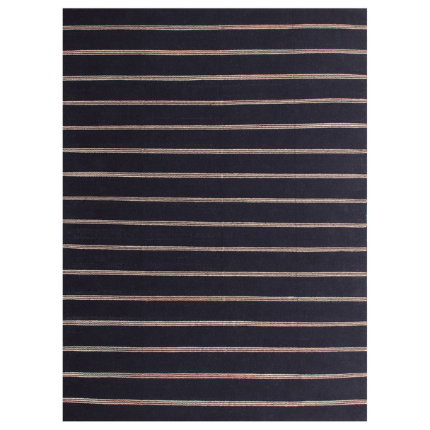 LR Home Hampton 03395 Black Tan Rug