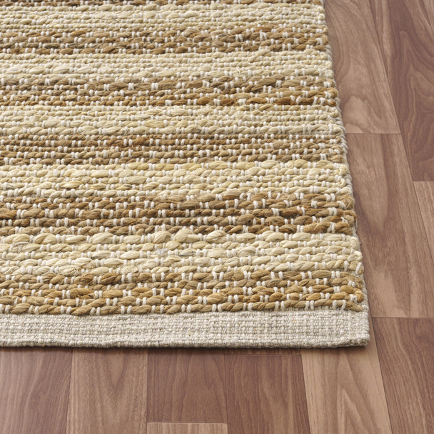 LR Home Natural Fiber 82489 White Natural Rug