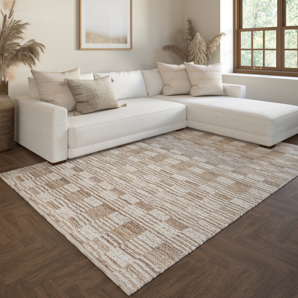 LR Home Pampas 82663 Natural Ivory Rug