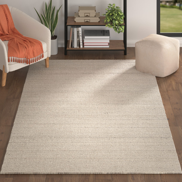 LR Home Zenith 82563 Ivory Rug