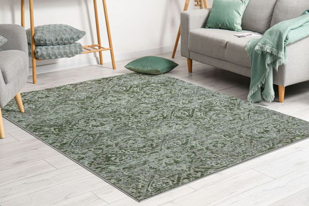 Radici Livigno 1244 Green Rug
